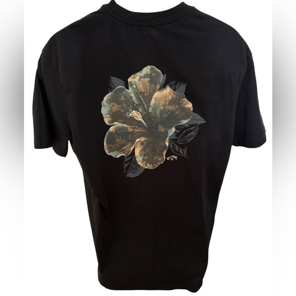 BILLABONG Hibiscus Tropical Premium Tee Shirt Men XL - Picture 1 of 6